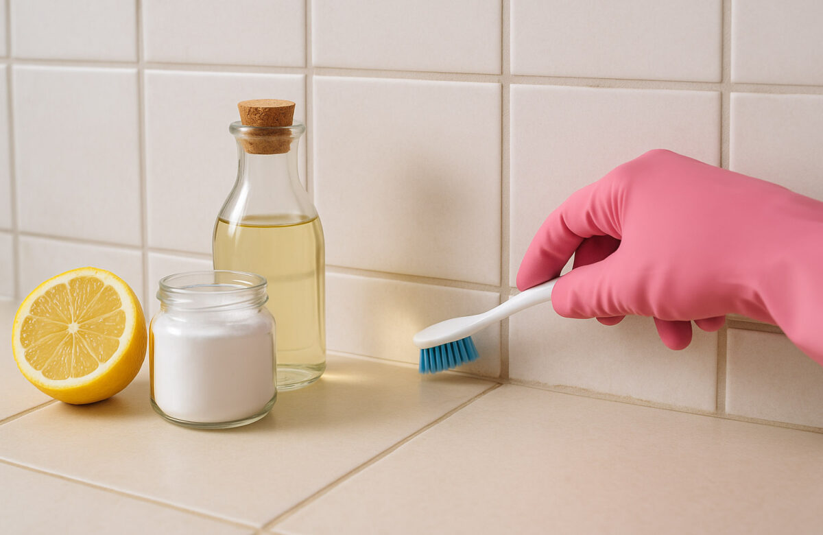 Vzdrževanje fug med ploščicami – naravne rešitve