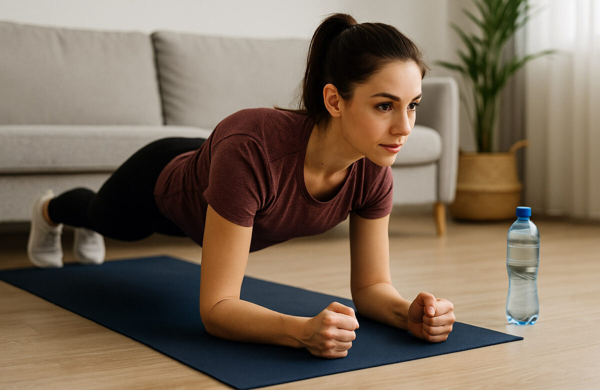 Vadba doma: kako ostati fit brez fitnesa